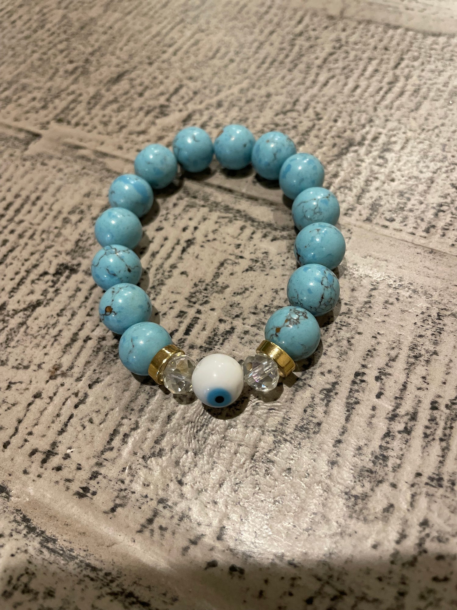 Turquoise w Evil eye Protection