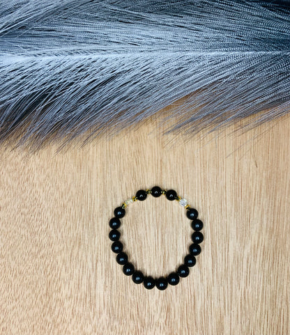 Classy Black onyx 8mm